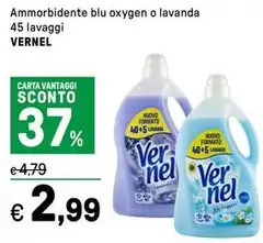 Vernel - Ammorbidente Blu Oxygen O Lavanda