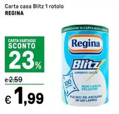 Regina - Carta Casa Blitz