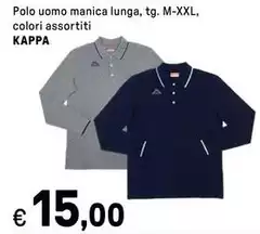 Kappa - Polo Uomo Manica Lunga