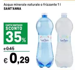 Sant'anna - Acqua Minerale Naturale O Frizzante