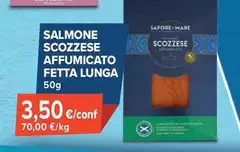 Sapore Di Mare - Salmone Scozzese Affumicato