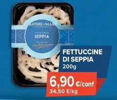 Sapore Di Mare - Fettuccine Di Seppia 200g