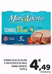 Mare Aperto - Tonno Olio Di Oliva E Un Pizzico Di Sale