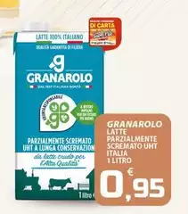 Granarolo - Latte Parzialmente Scremato UHT
