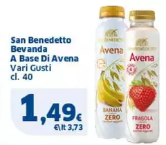 San Benedetto - Bevanda A Base Di Avena