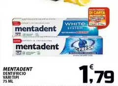 Mentadent - Dentifricio