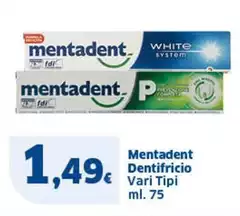 Mentadent - Dentifricio