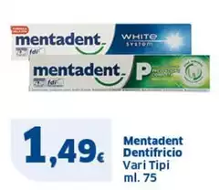 Mentadent - Dentifricio