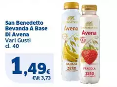 San Benedetto - Bevanda A Base Di Avena