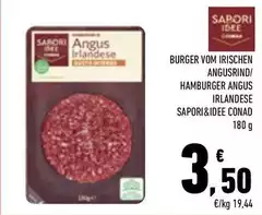 Sapori - Hamburger Angus Irlandese &Idee