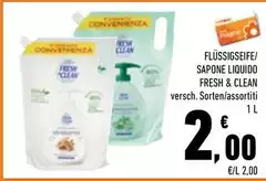Fresh & Clean - Sapone Liquido