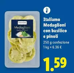 Italiamo - Medaglioni Con Basilico E Pinoli