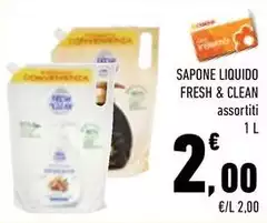 Fresh & Clean - Sapone Liquido