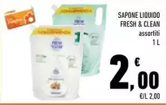 Fresh & Clean - Sapone Liquido