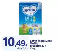 Mellin - Latte In Polvere Crescite 3, 4