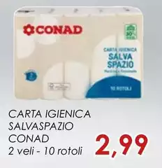 Conad - Carta Igienica Salvaspazio