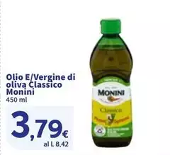 Monini - Olio E/Vergine Di Oliva Classico