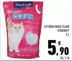 Vitakraft - Lettiera Magic Clean