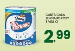 Foxy - Carta Casa Tornado