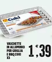 Cuki - Vaschette In Alluminio Per Griglia E Bbqcuki