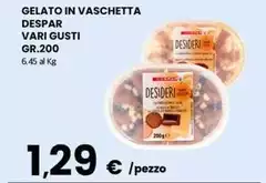 Despar - Gelato In Vaschetta Vari Gusti