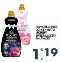 Luxury - Ammorbidente Concentrato Sweet/mistery 40 Lavaggi