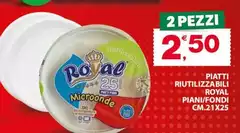Royal - Piatti Riutilizza Bibil