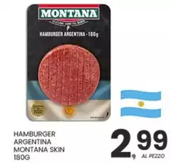Montana - Hamburger Argentina