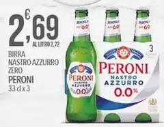 Peroni - Birra Nastro Azzurro Zero