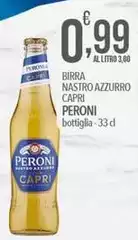 Peroni - Birra Nastro Azzurro Capri