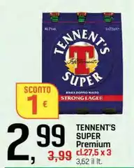 Tennent's - Super Premium