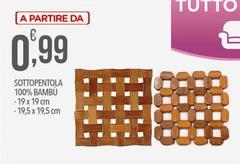 Tutto - Sottopentola 100% Bambu