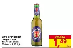 Tennent's - Birra Strong Lager Doppio Malto Super