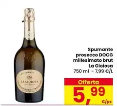 La Gioiosa - Spumante Prosecco DOCG Millesimato Brut