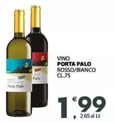 Porta Palo - Vino Rosso/Bianco
