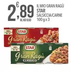 Star - Il Mio Gran Ragu Salsiccia