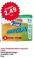 Foxy - Carta Igienica Mega