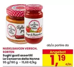 Le Conserve della Nonna - Sughi