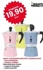 Bialetti - Moka-kaffemaschine Fúr 3 Tassen Kaffee