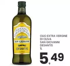 Sapori - Olio Extra Vergine Di Oliva San Giovanni Desantis