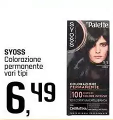 Syoss - Colorazione Permanente