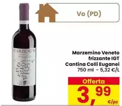 Colli euganei - Manzemino Veneto Frizzante IGT