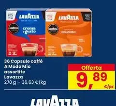 Lavazza - 36 Capsule Caffè A Modo Mio Assortite