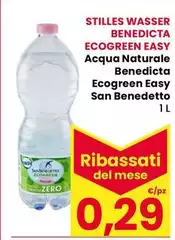 San Benedetto - Acqua Naturale Benedicta Ecogreen Easy