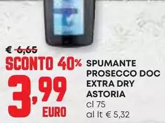 Astoria - Spumante Prosecco DOC Extra Dry