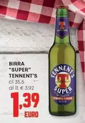Tennent's - Birra "super"