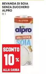 Alpro - Bevanda Di Soia Senza Zucchero
