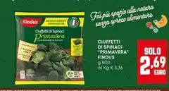 Findus - Ciuffetti Di Spinaci "Primavera"