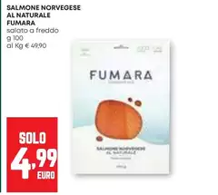 Fumara - Salmone Norvegese Al Naturale