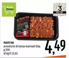 Martini - Arrosticini Di Lonza Marinati Bbq